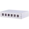 Metz Connect 1309190002KE 6 portů síťový patch panel nevybavený specifikací 1 U neosazený