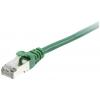 Equip 605543 RJ45 síťové kabely, propojovací kabely CAT 6 S/FTP 0.25 m zelená pozlacené kontakty 1 ks