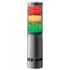 Patlite Signální věž, řada: LA6 RGB LED Bzučák barva Čirá 24V dc Přímá