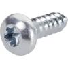 TOOLCRAFT 892606 čočkové šrouby do plechu 2.9 mm 6.5 mm T profil DIN 7981-C ocel pozinkované 100 ks TOOLCRAFT 892606 čočkové šrouby do plechu 2.9 mm 6.5 mm T profil DIN 7981-C ocel pozinkované 100 ks