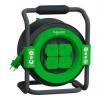 Schneider Electric Kabelový buben, řada: H07RN-F, délka kabelu: 40 m 4 zásuvek, 230V, IP44 Černá, Zelená, Černá, Zelená Schneider Electric Kabelový buben, řada: H07RN-F, délka kabelu: 40 m 4 zásuvek, 230V, IP44 Černá, Zelená, Černá, Zelená