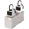 Metz Connect RJ45 síťový adaptér CAT 7a [1x RJ45 zásuvka - 1x RJ45 zásuvka] 0 mm stříbrná