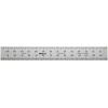 Pravítko 182-111, délka: 150 mm Metrické šířka 19mm Matný chrom, Ocel Mitutoyo