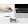 Renkforce USB/TTL Jumper kabely Raspberry Pi® [1x USB 2.0 zástrčka A - 4x zásuvka drátového můstku] 1.00 m černá