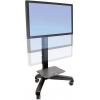 Ergotron 24-192-085 Neo-Flex Mobile MediaCenter UHD TV kolečkový vozík 127,0 cm (50) - 165,1 cm (65) naklápěcí, otočný, nastavitelná výška technologie Constant