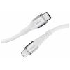 Intenso USB kabel USB 2.0 USB-C ® zástrčka, Apple Lightning konektor 1.50 m bílá látkový potah 7902002