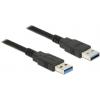 Delock USB kabel USB 3.2 Gen1 USB-A zástrčka, USB-A zástrčka 1.50 m černá 85061 Delock USB kabel USB 3.2 Gen1 USB-A zástrčka, USB-A zástrčka 1.50 m černá 85061