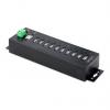 Rozbočovač USB 2.0 USB210AIND-USB-A-HUB, standard: USB 2.0 USB, počet portů USB: 10 Připojovací konektor 198 mm Rozbočovač USB 2.0 USB210AIND-USB-A-HUB, standard: USB 2.0 USB, počet portů USB: 10 Připojovací konektor 198 mm