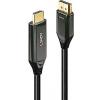 LINDY DisplayPort / HDMI kabelový adaptér Konektor DisplayPort, Zástrčka HDMI-A 3.00 m černá 40932 Kabel DisplayPort LINDY DisplayPort / HDMI kabelový adaptér Konektor DisplayPort, Zástrčka HDMI-A 3.00 m černá 40932 Kabel DisplayPort