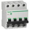 Schneider Electric Miniaturní jistič, rozsah: C60N 4pólový 63A vypínací výkon 40 kA, charakteristika: Typ B, rozsah:
