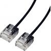 Roline 21.15.4464 RJ45 síťové kabely, propojovací kabely CAT 6A U/UTP 1.5 m černá 1 ks Roline 21.15.4464 RJ45 síťové kabely, propojovací kabely CAT 6A U/UTP 1.5 m černá 1 ks