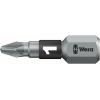 Wera Bit šroubováku, Chromovaný, Plastové, Nerezová ocel, Šestihran, 6.35 mm, PZ1, počet kusů: 1 Wera Bit šroubováku, Chromovaný, Plastové, Nerezová ocel, Šestihran, 6.35 mm, PZ1, počet kusů: 1