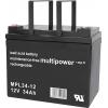 multipower MPL34-12 146663 olověný akumulátor 12 V 34 Ah olověný se skelným rounem (š x v x h) 197 x 170 x 131 mm šroubované M5 bezúdržbové, nepatrné vybíjení multipower MPL34-12 146663 olověný akumulátor 12 V 34 Ah olověný se skelným rounem (š x v x h) 197 x 170 x 131 mm šroubované M5 bezúdržbové, nepatrné vybíjení