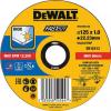 DEWALT DT43902 DT43902-QZ řezný kotouč rovný 125 mm 1 ks kov, nerezová ocel, železo