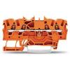 WAGO Svorkovnice pro montáž na lištu DIN 2001-1402, řada: TOPJOB S, 600V Oranžová 1.5mm² 1 Klecová svorka ATEX, EAC Ex, WAGO Svorkovnice pro montáž na lištu DIN 2001-1402, řada: TOPJOB S, 600V Oranžová 1.5mm² 1 Klecová svorka ATEX, EAC Ex,