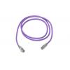 HellermannTyton Connectivity Cat6a Ethernetové kabely, Purpurová, Nízko dýmivý bezhalogenový, A: RJ45 50 m, B: RJ45, typ