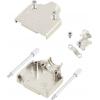 MH Connectors MHDM15-K 6560-0136-02 D-SUB pouzdro Pólů: 15 kov 180 ° stříbrná 1 ks