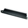 Telegärtner 100021497 24 portů síťový patch panel 483 mm (19) CAT 6A 1 U černá neosazený