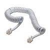 Telefonní kabel kroucený bílý 2m Telefonní kabel kroucený bílý 2m