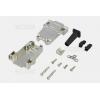 Kryt na D-SUB konektor 9 pinů DS1047-03-09M2S, zinkovaný