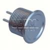 Antivandal tlačítko piezo SCT 1241.2411.8, 42 V, IP69K, stříbrné