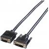 Roline DVI kabel DVI-D 24+1pol. Zástrčka, DVI-D 24+1pol. Zástrčka 1.00...