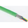 HARTING Cat5 Ethernetové kabely, Zelená, Polyvinylchlorid, 2000V 100 m 4, typ pláště: Stíněné Stíněný