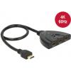 Delock 18600 HDMI přepínač UHD 3840 x 2160 Pixel Delock 18600 HDMI přepínač UHD 3840 x 2160 Pixel