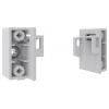 ABN XPENHS Upevňovací patice pro zásuvné svorky k montáži na nosnou lištu (1 pár Re / li) Mounting socket 1 ks ABN XPENHS Upevňovací patice pro zásuvné svorky k montáži na nosnou lištu (1 pár Re / li) Mounting socket 1 ks