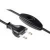 Napájecí kabel se spínačem 2 m, Černá, A: IEC C7, Rovný, B: CEE 7/16 euro zástrčka Polyvinylchlorid, 250V Orbitec Napájecí kabel se spínačem 2 m, Černá, A: IEC C7, Rovný, B: CEE 7/16 euro zástrčka Polyvinylchlorid, 250V Orbitec