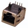 Telefonní zásuvka RJ-45 s transformátorem, 8P8C, vývody 90°