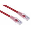 RS PRO Cat5e Ethernetové kabely, Červená, Polyvinylchlorid, A: RJ45, 30V 2 m Vnější, B: RJ45 Vnější, typ pláště: U/UTP RS PRO Cat5e Ethernetové kabely, Červená, Polyvinylchlorid, A: RJ45, 30V 2 m Vnější, B: RJ45 Vnější, typ pláště: U/UTP