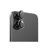 Ochranná folie na objektiv fotoaparátu pro iPhone 16/16 PLUS Black