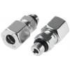 Hydraulická armatura Vnější GE08LR1/8EDCF Parker G 90 ° 8 mm Hydraulická armatura Vnější GE08LR1/8EDCF Parker G 90 ° 8 mm