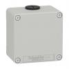 Schneider Electric Pouzdro, řada: Harmony IP66, IP69, IP65 IK07 barva Světle šedá Tlakově litý zinek 80 mm 80 mm 80 mm