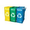Tašky na tříděný odpad SIXTOL Sort Easy 3 Slim 3x22l