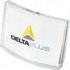 Delta Plus, Bezbarvá Držák označení ESD, Polykarbonát, pro použití s: Řada bezpečnostních přilb DELTA PLUS Delta Plus, Bezbarvá Držák označení ESD, Polykarbonát, pro použití s: Řada bezpečnostních přilb DELTA PLUS