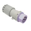 RS PRO Průmyslový napájecí konektor, řada: RS PRO, IP44, Kabel, orientace těla: Rovný barva Purpurová, 20V, 25 V 16A