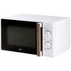 DOMO DO2720 mikrovlnná trouba bílá, dřevo 700 W funkce časovače