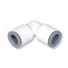 Pneumatický ventil s ručním ovládáním, řada: 6302 Liquifit barva Bílá Knoflík 2.5 mm, materiál tělesa: Polymer III B,