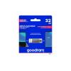Flash disk GOODRAM USB + USB C 32GB stříbrný Flash disk GOODRAM USB + USB C 32GB stříbrný