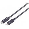 BKL Electronic 10080133 Připojovací kabel USB-C 1 m, 1 ks