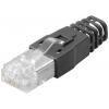 Weidmüller IE-PS-RJ45-TH-BK-P konektor RJ45 , 2584980000, piny: 4, 10 ks
