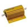 Rezistor pro montáž na rám, řada: HS75 220 Ω ±5 % HS75 220R J 75 W, Hliník, Axiální Vinutý Arcol Ohmite