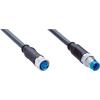 Kabel ovladače snímače, A: Vnitřní, A: Rovný 4, B: Přímý, B: Vnější, 60V 4, IP65, IP66K, IP67, řada: YF8U14 SICK 5 m