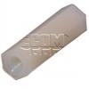 Distanční sloupek M4 plastový nylon66, 10 mm Distanční sloupek M4 plastový nylon66, 10 mm