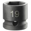 Nástrčkový klíč 1/2 in pohon 19 mm 6 bodů Čtvercový, celková délka: 24mm Facom Nástrčkový klíč 1/2 in pohon 19 mm 6 bodů Čtvercový, celková délka: 24mm Facom