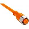 Kabel konektoru, A: Vnitřní, A: M12, Rovný 5, 60V 5, IP67, řada: DOL SICK 2 m Kabel konektoru, A: Vnitřní, A: M12, Rovný 5, 60V 5, IP67, řada: DOL SICK 2 m