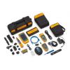 Tester síťových kabelů Tester sítí, číslo modelu: LIQ-KIT-FQM-100MIC Fluke Networks RJ45, RJ11 Tester síťových kabelů Tester sítí, číslo modelu: LIQ-KIT-FQM-100MIC Fluke Networks RJ45, RJ11