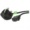 Napájecí kabel 3 m, Černá Polyvinylchlorid, 250V ac StarTech.com Napájecí kabel 3 m, Černá Polyvinylchlorid, 250V ac StarTech.com